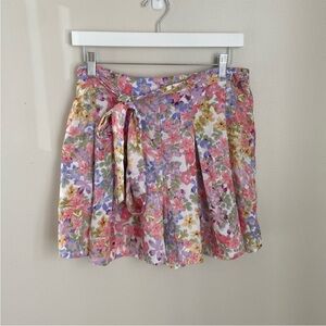 Live 4 Truth Multicolor Floral Skater Skirt